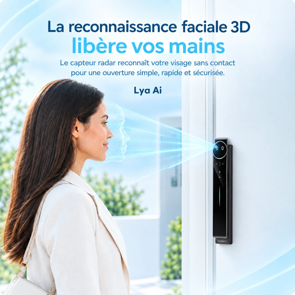 IHOMEY Lya — Serrure intelligente premium