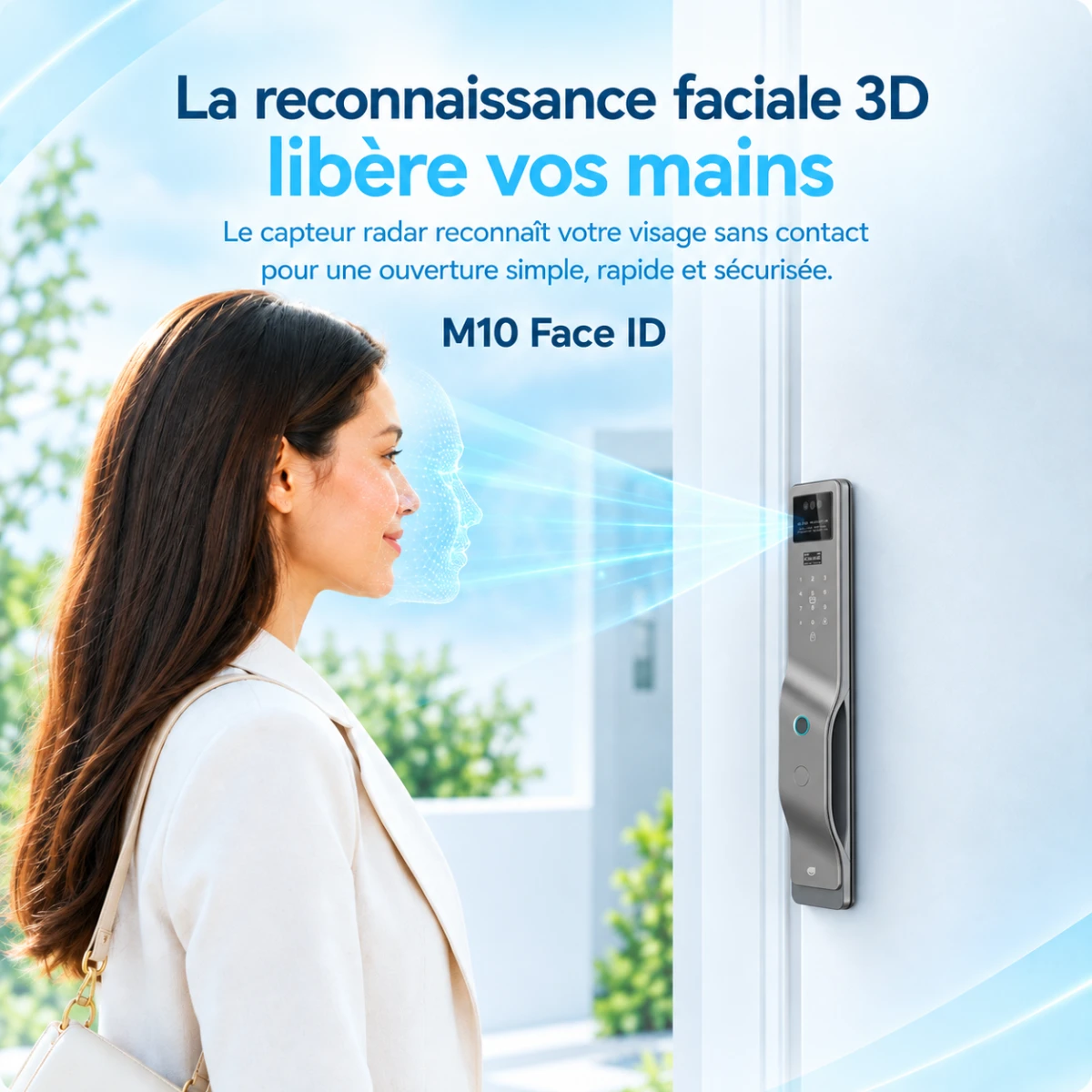Serrure Intelligente IHOMEY M10 Face ID